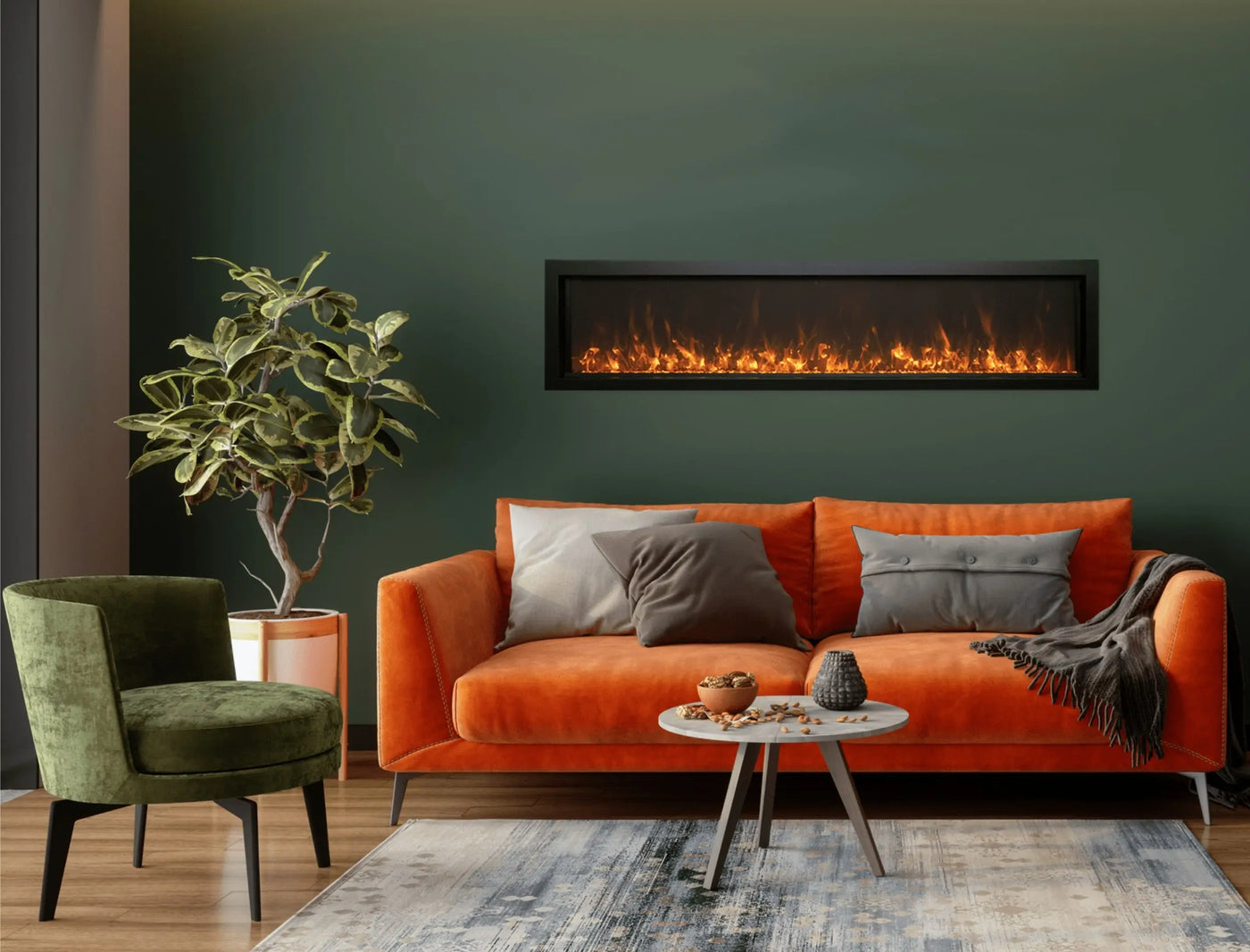 Wall Mounted Electric Fireplaces