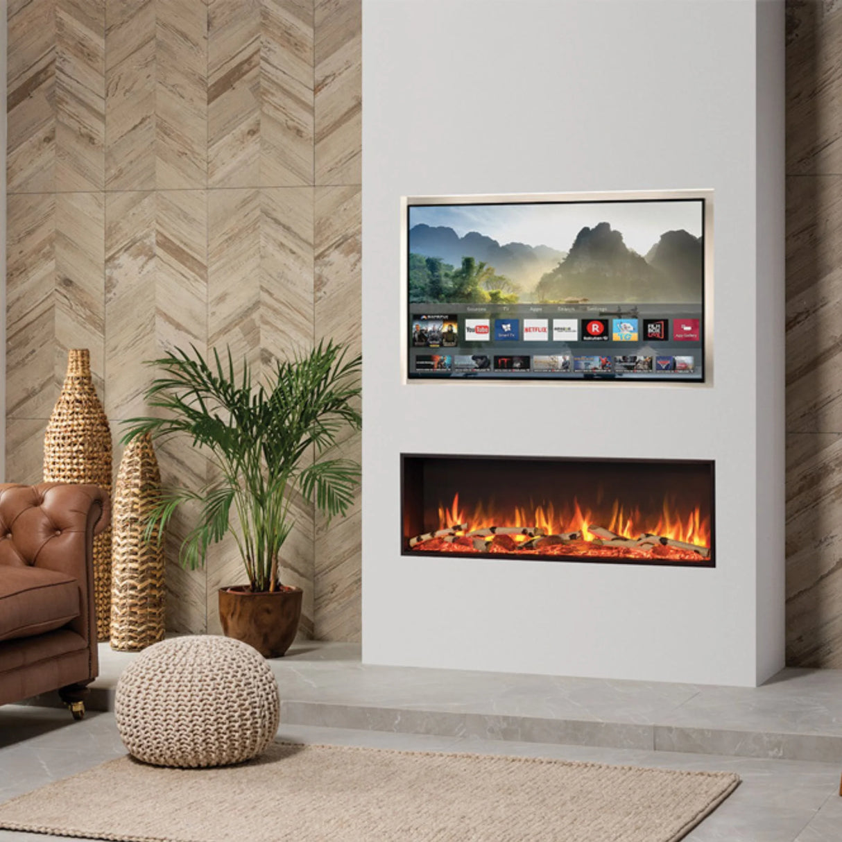 Regency Studio 41" Linear Built-in Electric Fireplace (ES105)