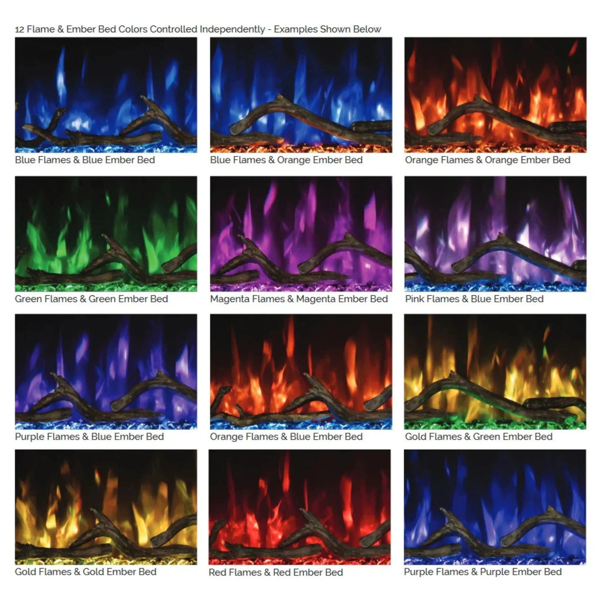 Modern Flames Spectrum Slimline 50" Linear Electric Fireplace (MOD SPS-50B)