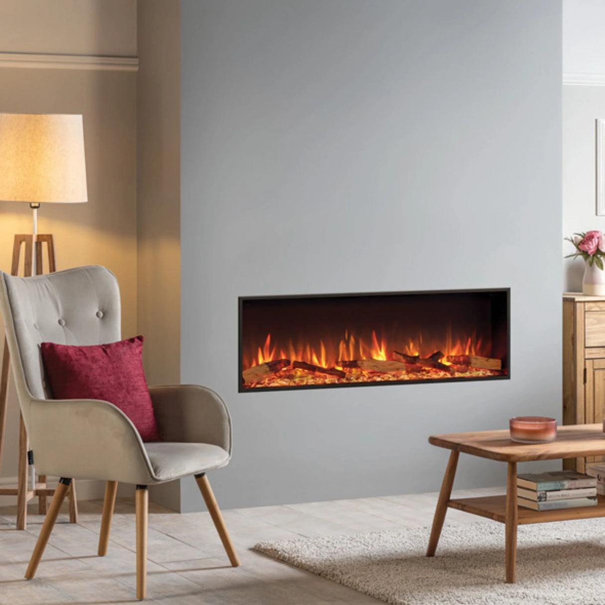 Regency Studio 41" Linear Built-in Electric Fireplace (ES105)