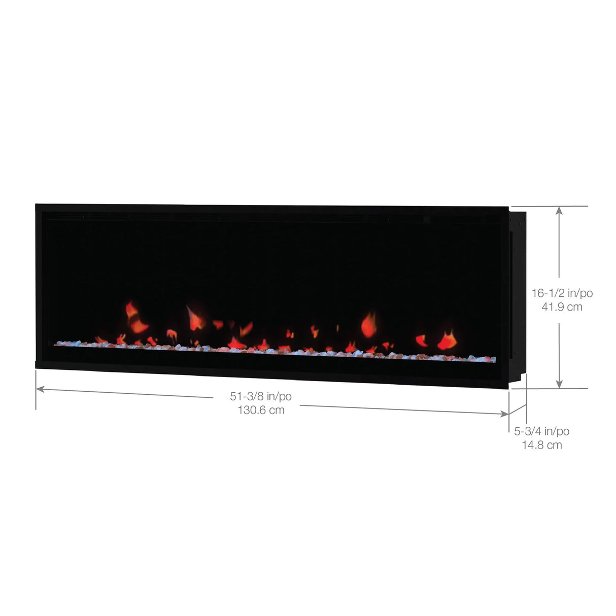 Dimplex Vital Essence 50" Linear Electric Fireplace (ESN50)