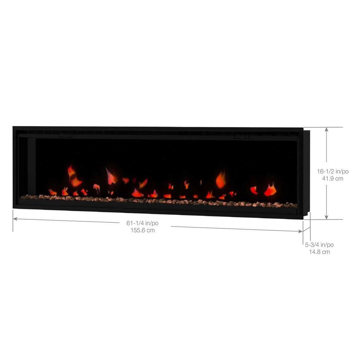 Dimplex Vital Essence 60" Linear Electric Fireplace (ESN60)