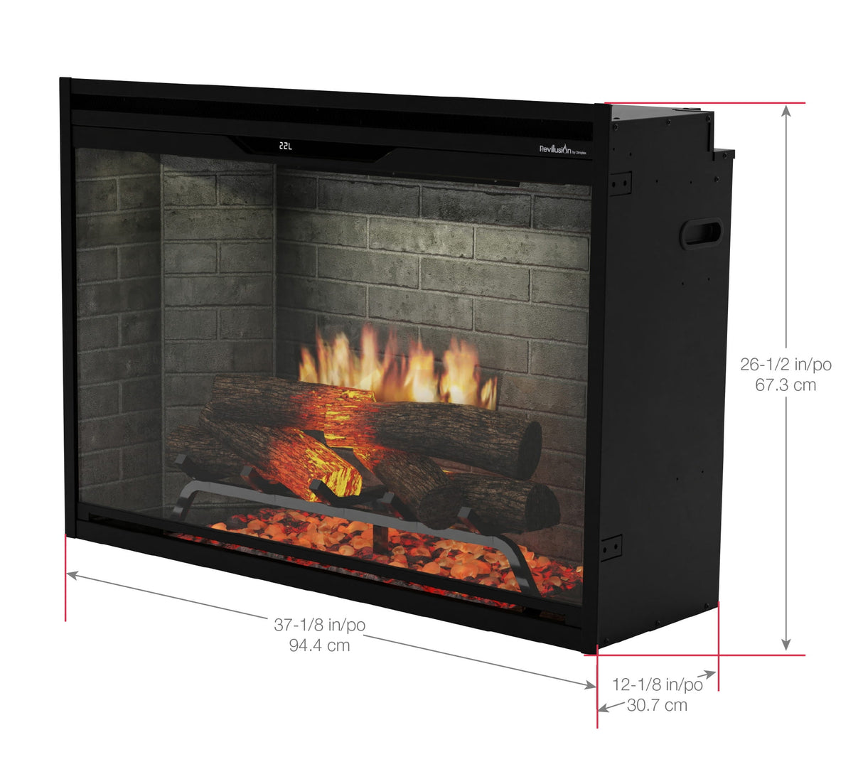 Revillusion 36" Built-In Electric Firebox