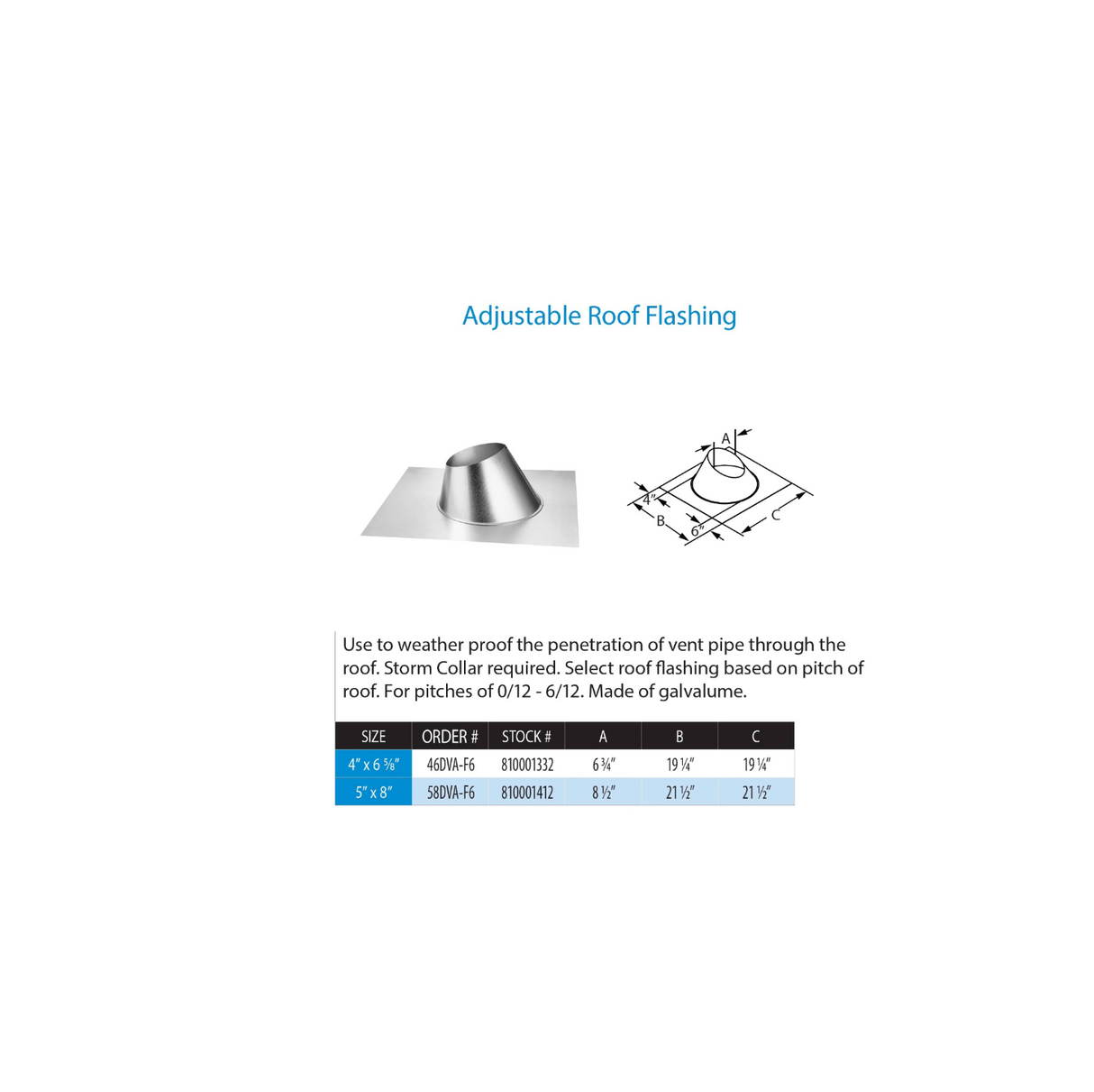 58DVA-F6 - Fireplace Canada