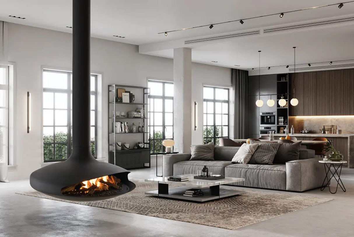 GYROFOCUS GAS – BLACK - Fireplace Canada