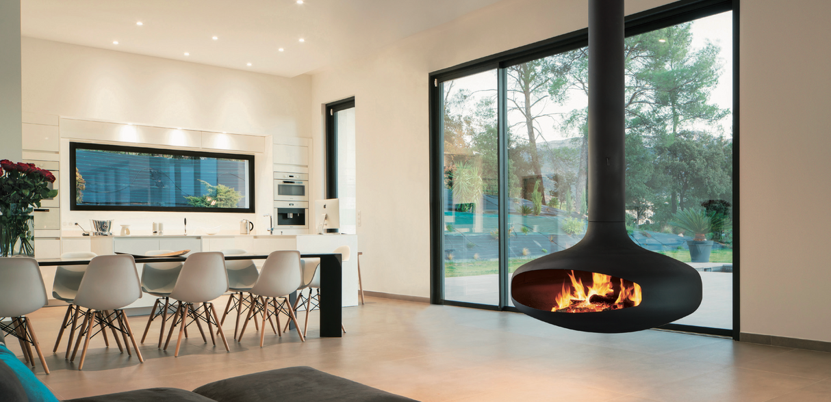 DOMOFOCUS BLACK - Fireplace Canada