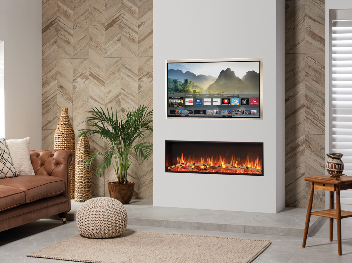 Studio 41" Built-in Single Sided Fireplace (ES105) - Fireplace Canada