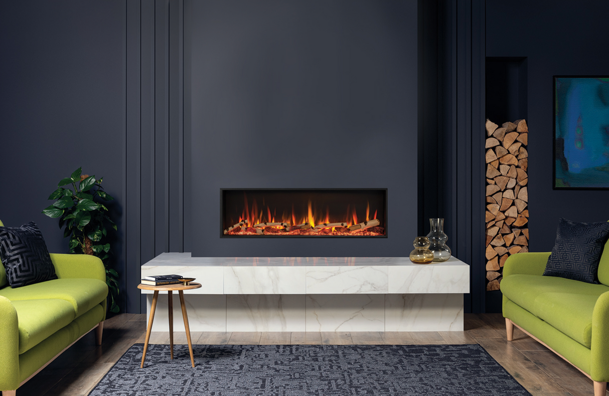 Studio 53" Built-in Single Sided Fireplace (ES135) - Fireplace Canada