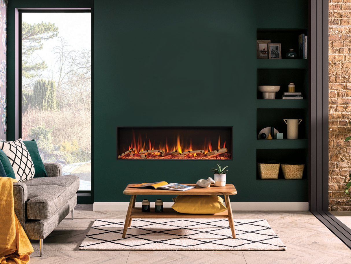 Studio 53" Built-in Single Sided Fireplace (ES135) - Fireplace Canada