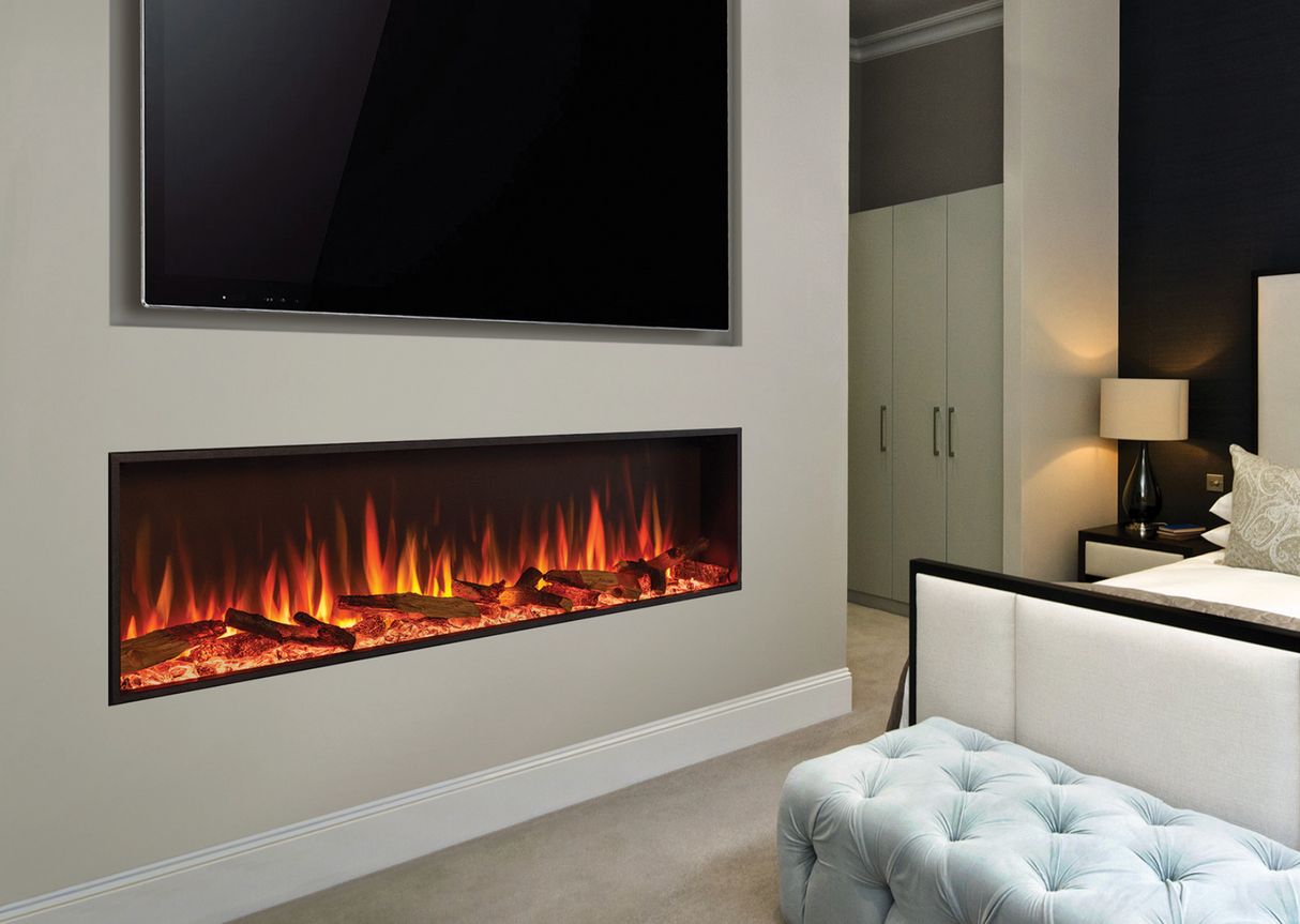Studio 65" Built-in Single Sided Fireplace (ES165) - Fireplace Canada
