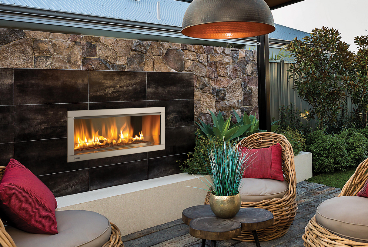 HZO42 Outdoor Gas Fireplace - Fireplace Canada