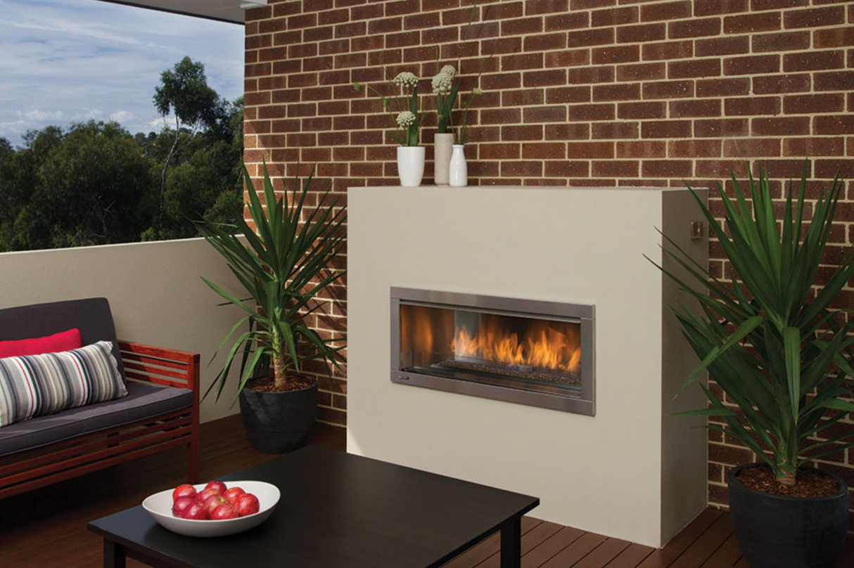 HZO42 Outdoor Gas Fireplace - Fireplace Canada