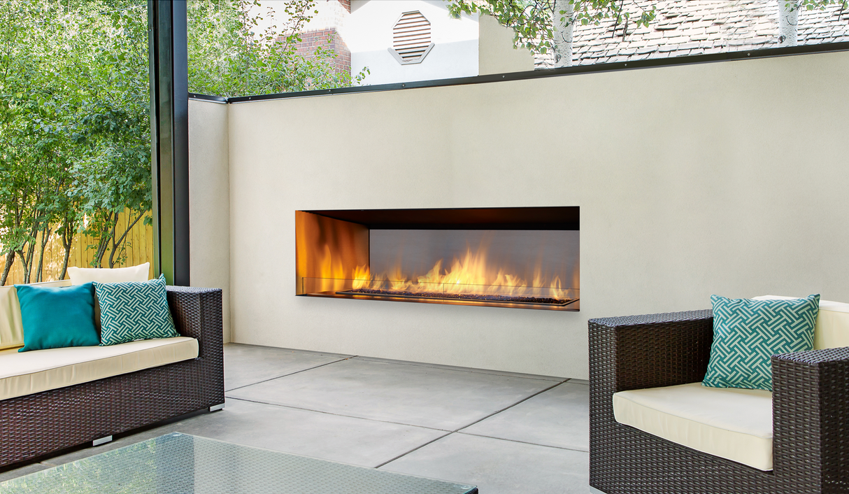 HZO60 Outdoor Gas Fireplace - Fireplace Canada