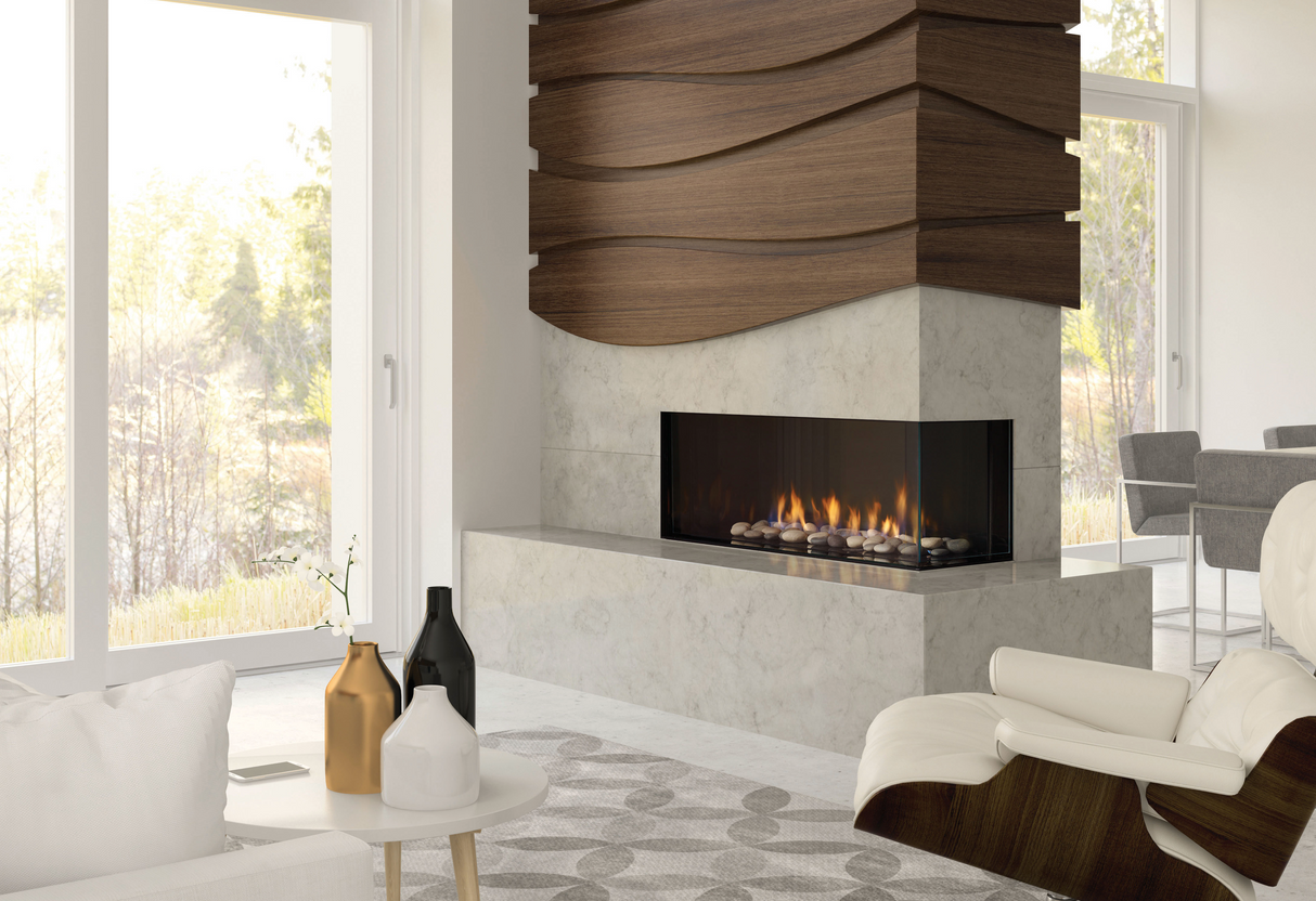 40" City Series Chicago Corner Right - Fireplace Canada