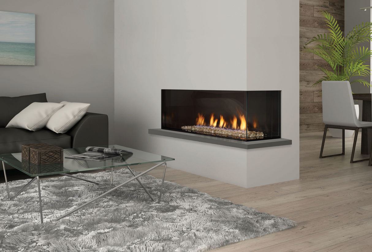 40" City Series Chicago Corner Right - Fireplace Canada