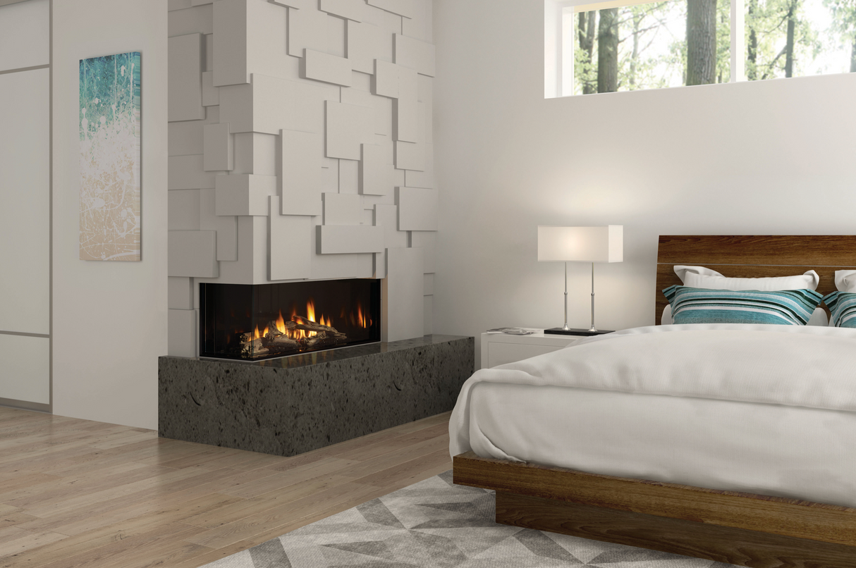 40" City Series Chicago Corner Left - Fireplace Canada