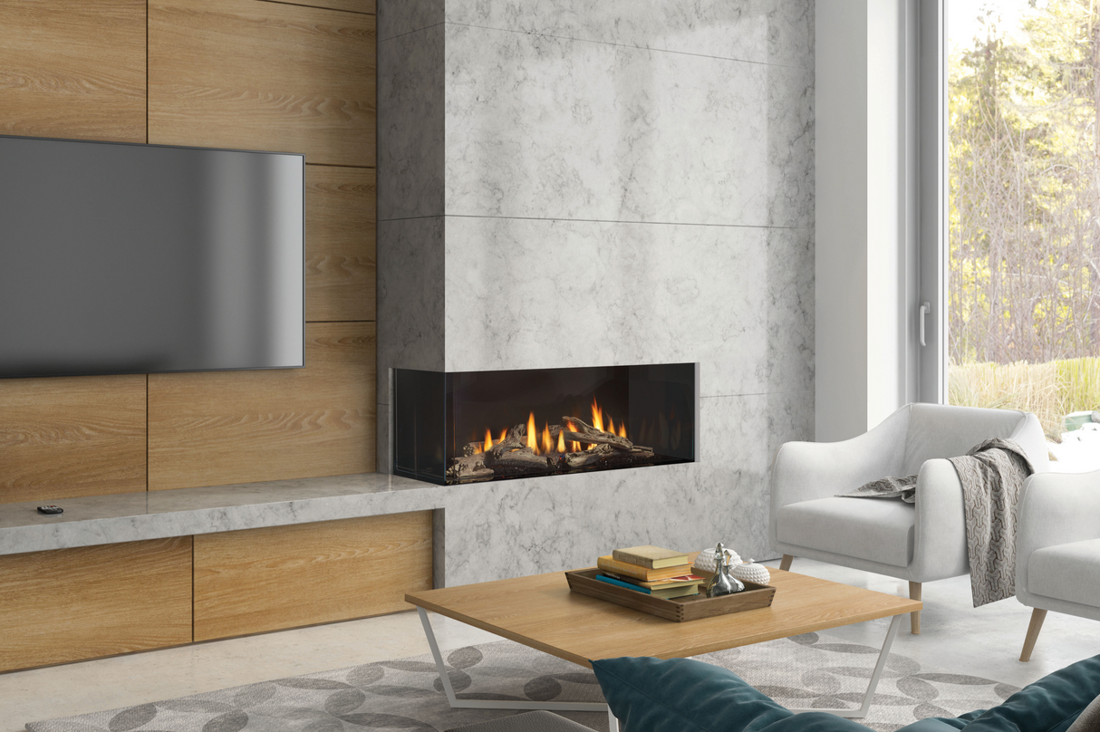 40" City Series Chicago Corner Left - Fireplace Canada