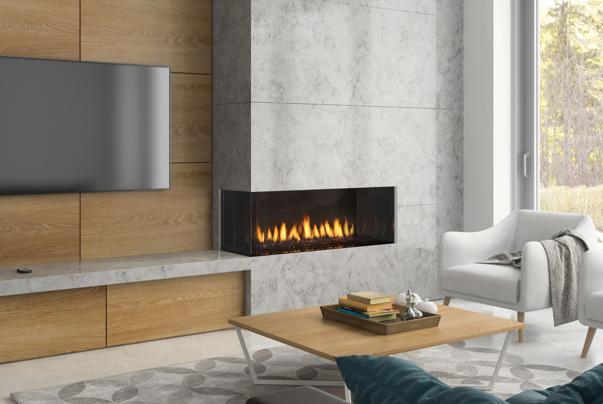 40" City Series Chicago Corner Left - Fireplace Canada