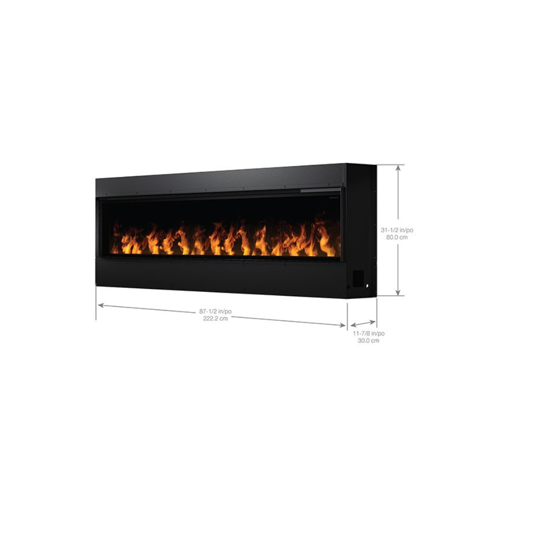 Dimplex 86" Opti-myst Linear Electric Fireplace - Fireplace Canada