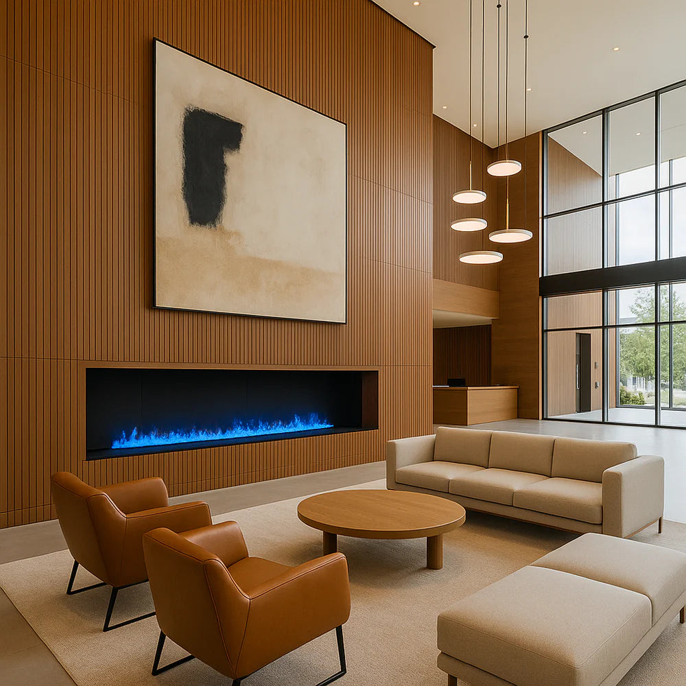 40" Aquafire Pro Electric Fireplace - Fireplace Canada