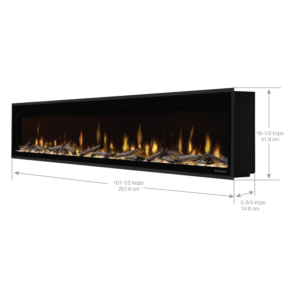 Dimplex 100” Ignite Evolve Linear Electric Fireplace