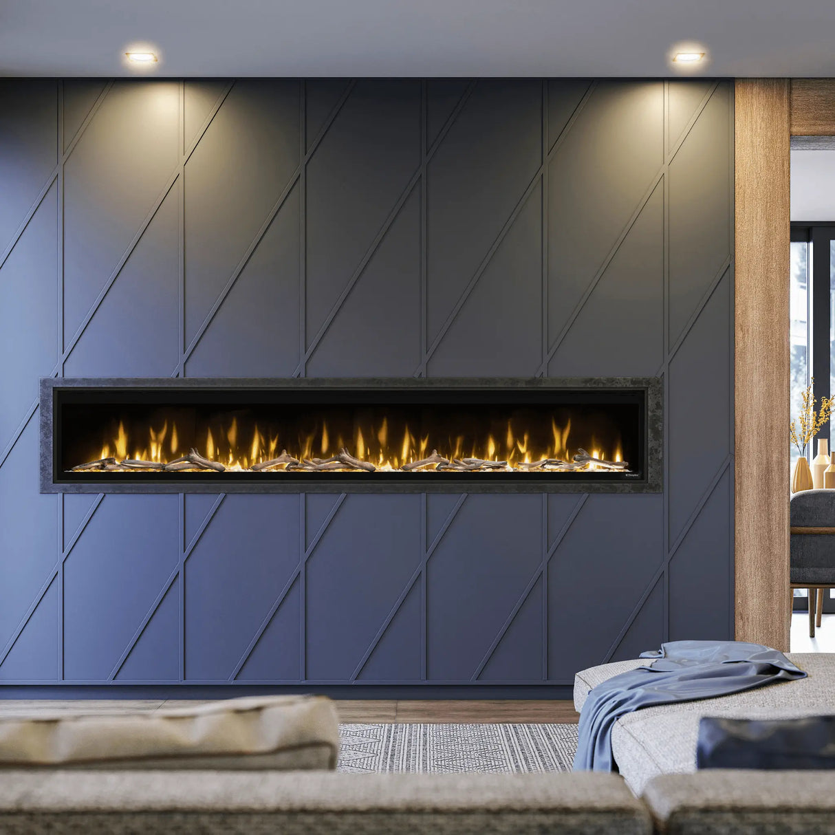 Dimplex 100” Ignite Evolve Linear Electric Fireplace