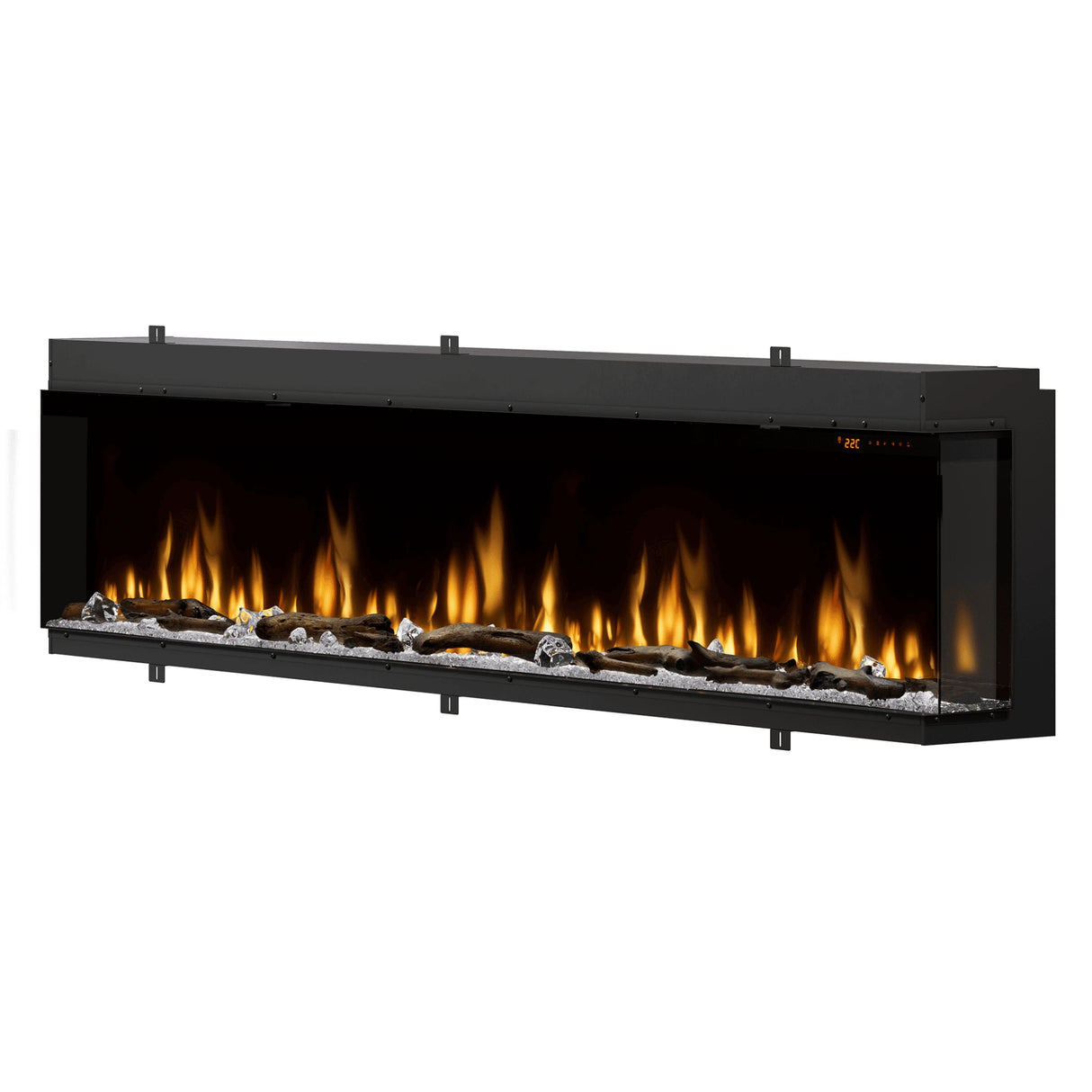 100" Ignitexl Bold Built-in Linear Electric Fireplace