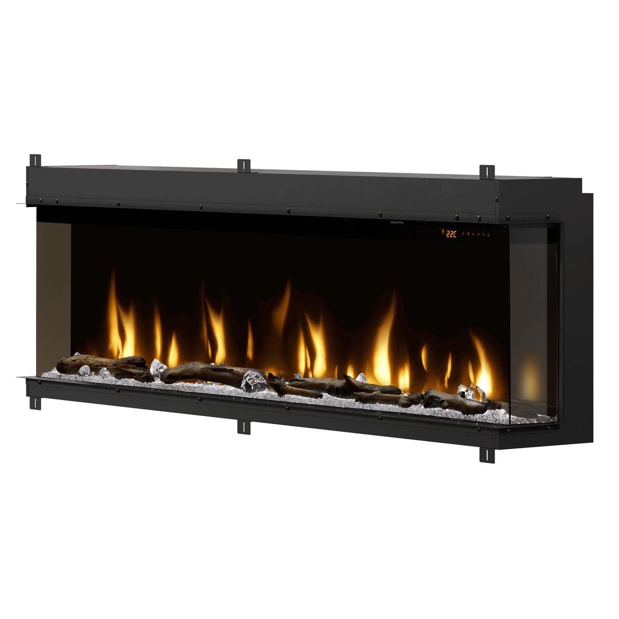 74" Ignitexl Bold Built-in Linear Electric Fireplace