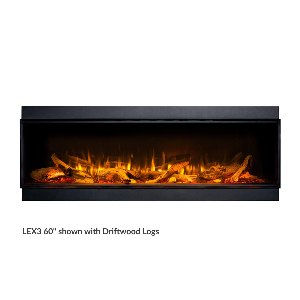 LEX3-S 60" Electric Fireplace
