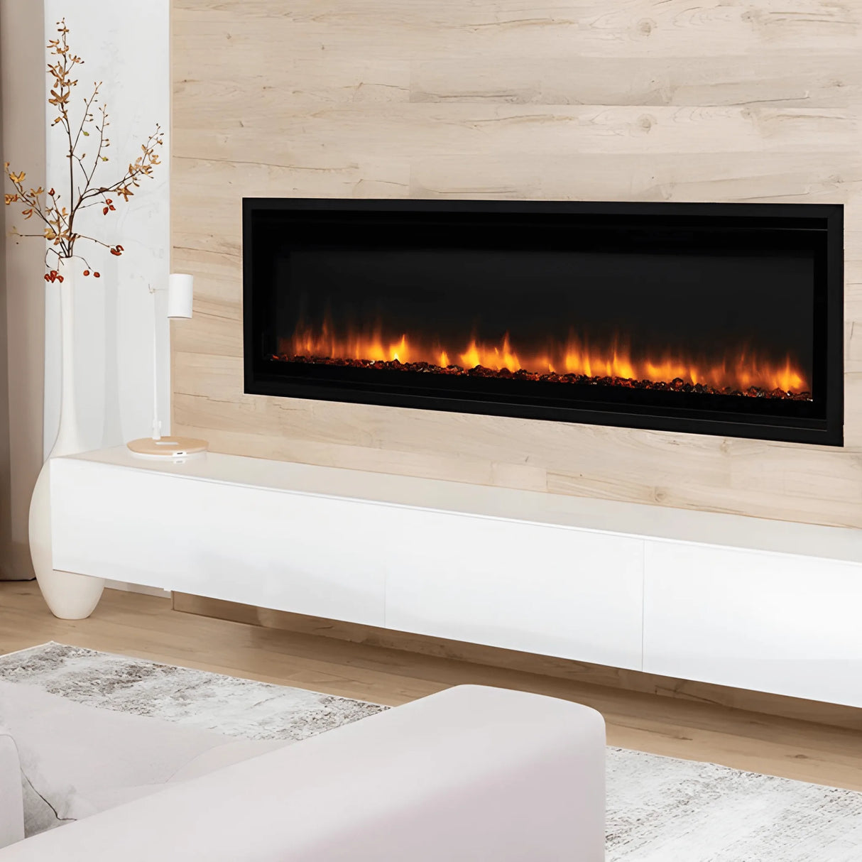 Sentry 55" Electric Fireplace