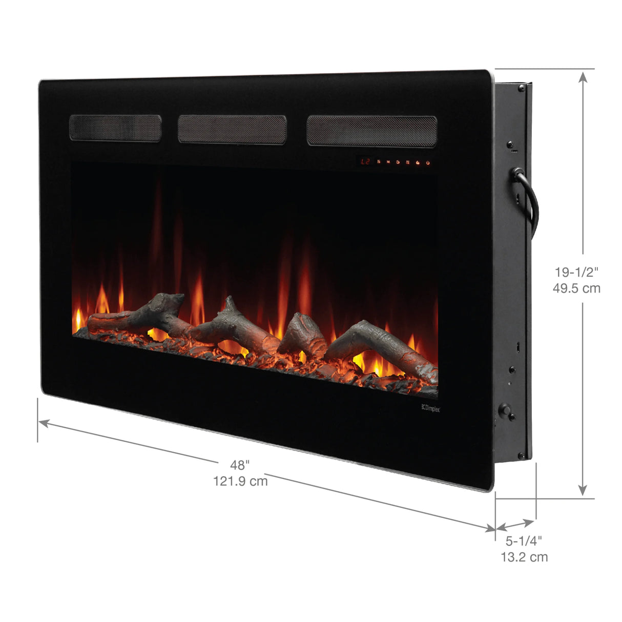 Dimplex Sierra 48" Wall-mounted/Built-In Linear Electric Fireplace