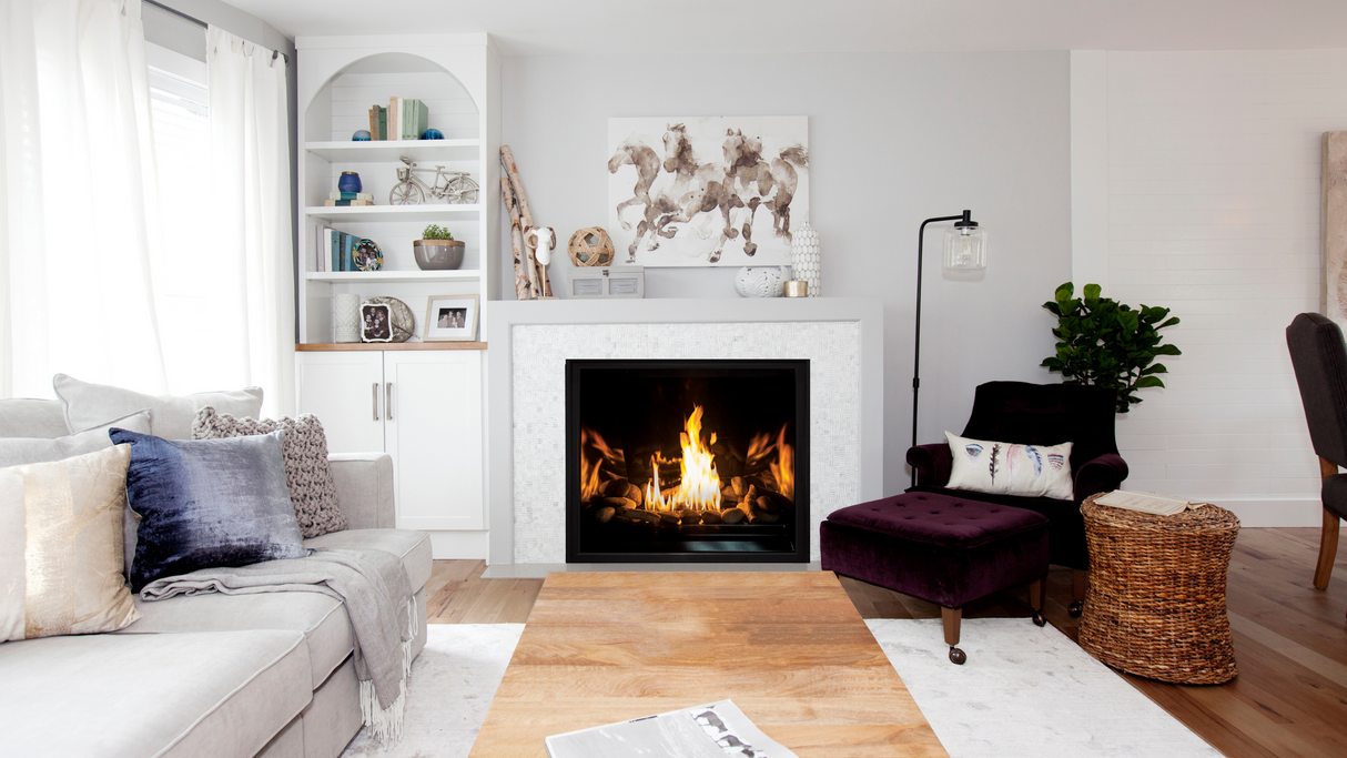 U44 Glass Burner - Fireplace Canada