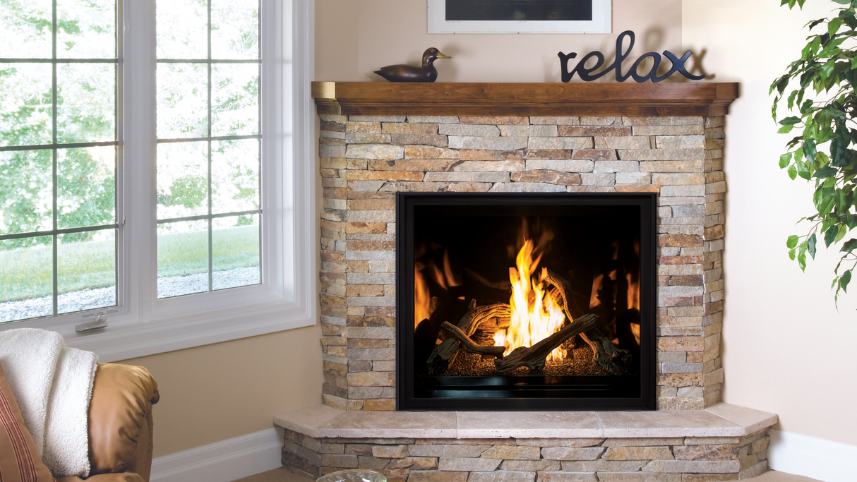 U44 Glass Burner - Fireplace Canada