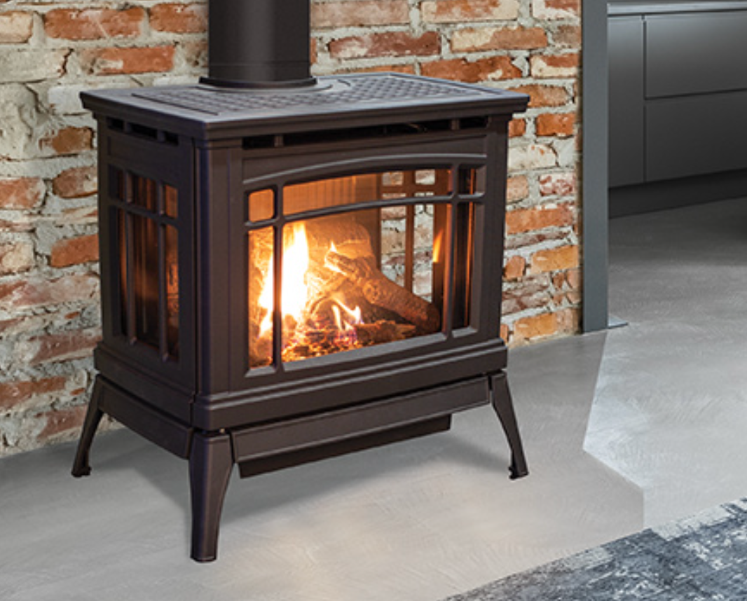 Westley Gas Freestanding Stove - Fireplace Canada