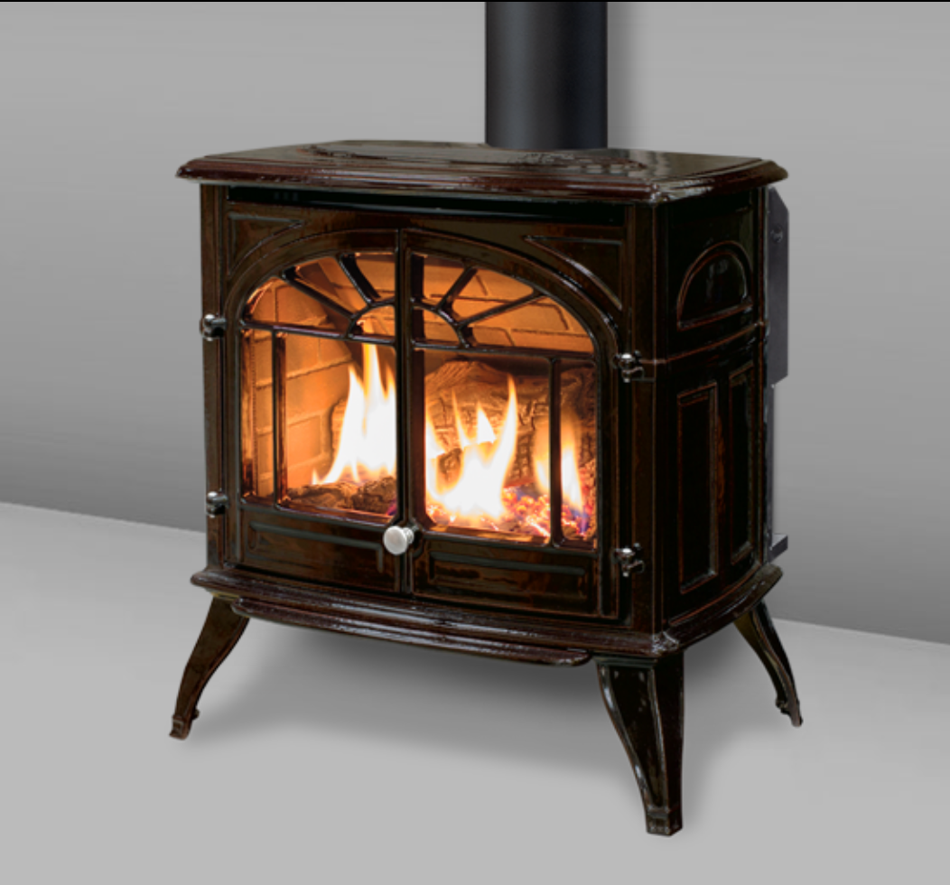 Westport Cast Iron Gas Freestanding Stove - Fireplace Canada
