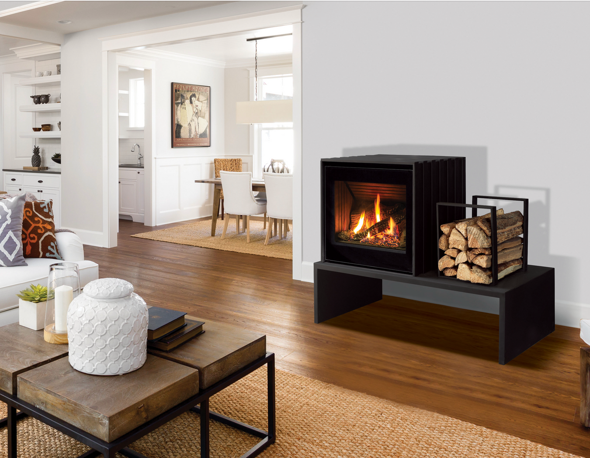 Cube Gas Freestanding Stove - Fireplace Canada