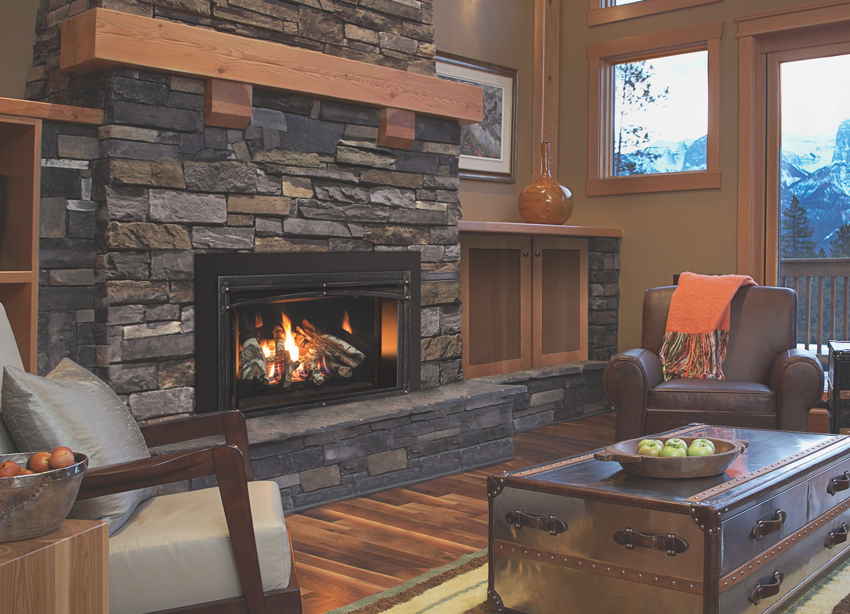 E33 Gas Fireplace Insert - Fireplace Canada