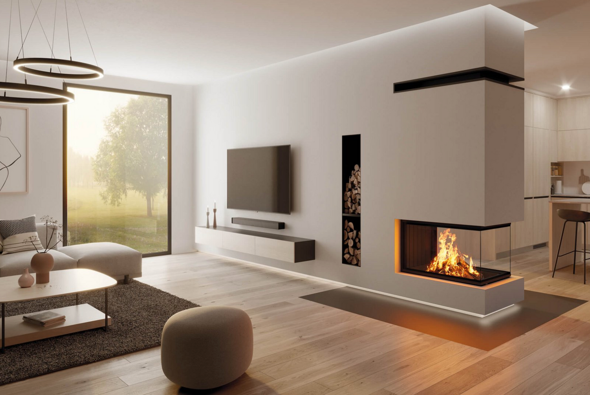 Arte U-90h-4S - Fireplace Canada