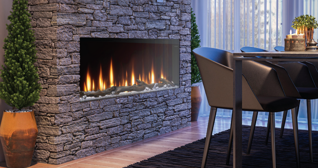 60" Ignitexl Bold Built-in Linear Electric Fireplace