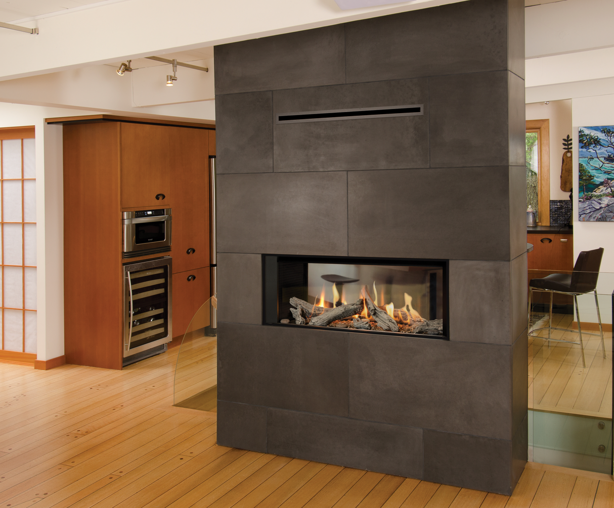 L1 See-Thru Gas Fireplace - Fireplace Canada