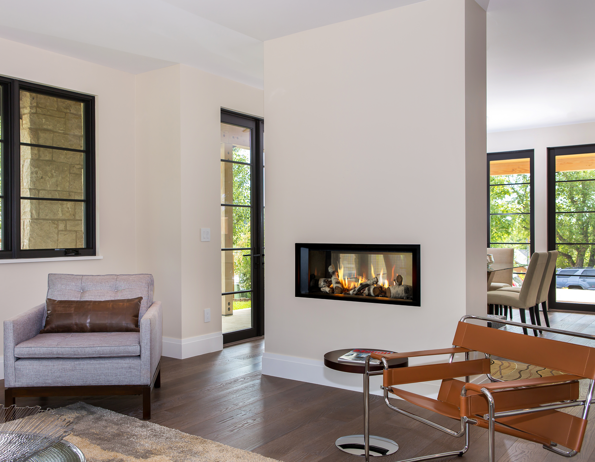 L1 See-Thru Gas Fireplace - Fireplace Canada