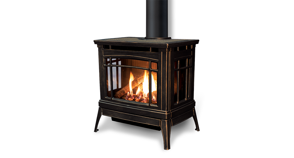 Westley Gas Freestanding Stove - Fireplace Canada