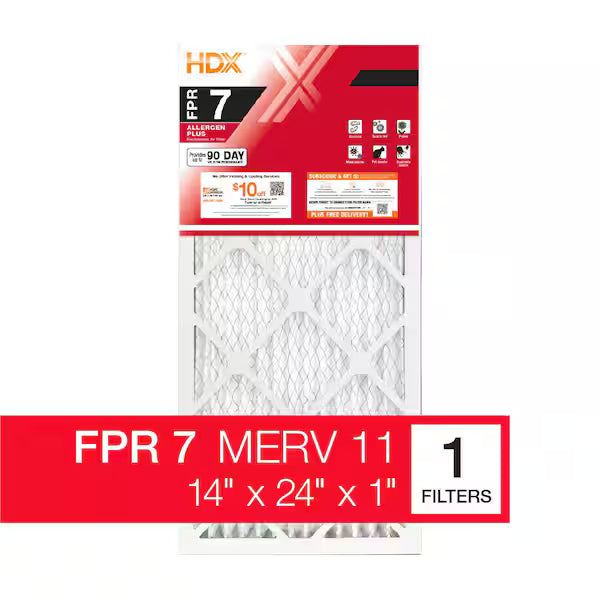 Honeywell 14 x 24 x 1 Air Filter FPR 7