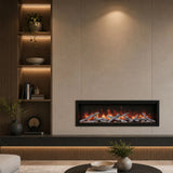 Amantii Symmetry Bespoke Xtra Tall 50" Linear Electric Fireplace