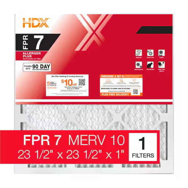 Honeywell 23 1/2 x 23 1/2 x 1 Air Filter FPR7