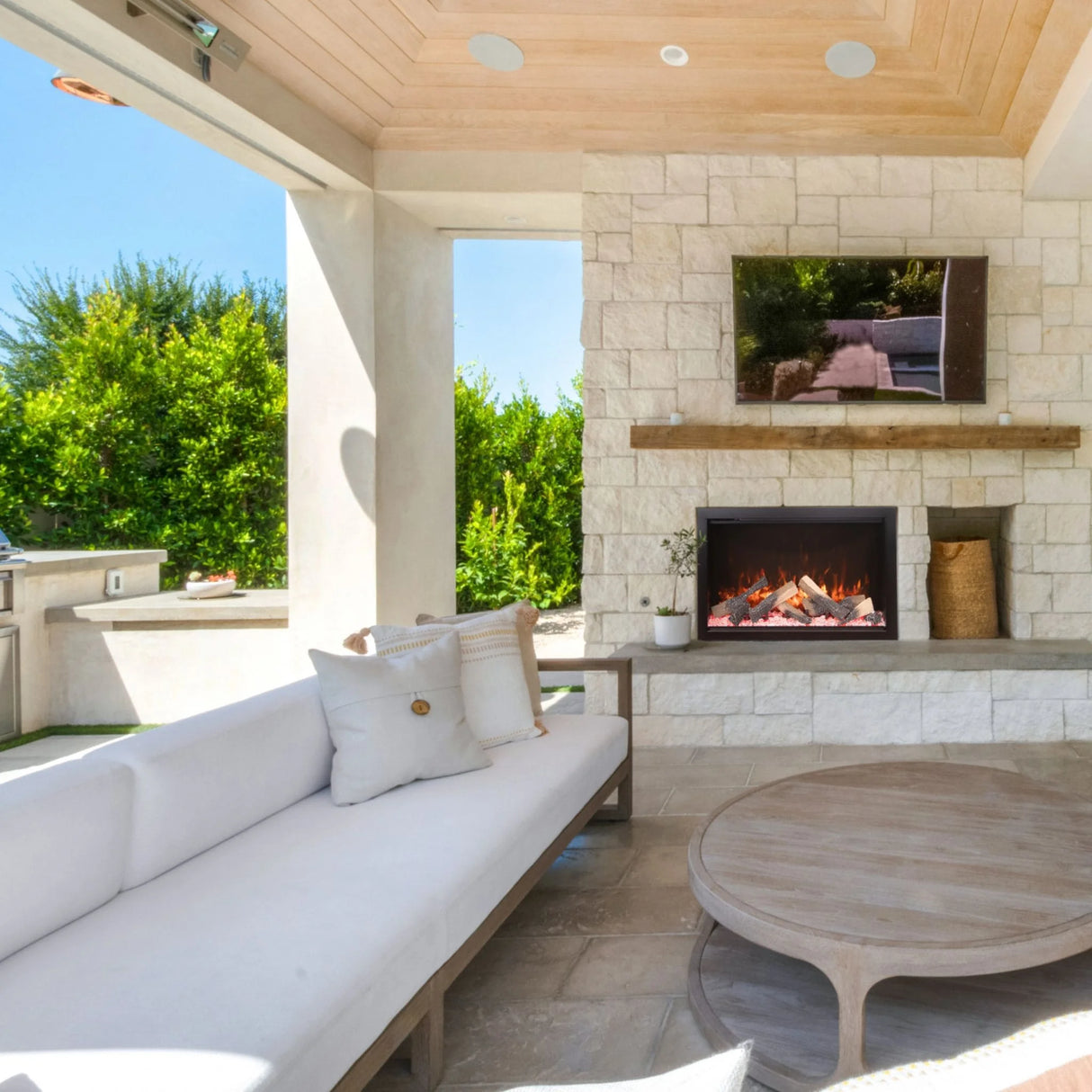 Amantii TRD Bespoke 33" Electric Fireplace (TRD-33-BESPOKE)