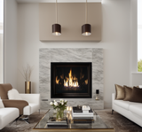 G42 Gas Fireplace- Glass Burner