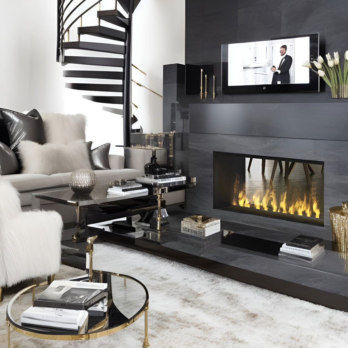 Dimplex Opti-Myst Pro 1000 Built-In Electric Firebox