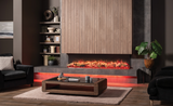 Onyx 75" Built-in 3 Sided Fireplace (EX190)