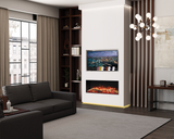 Onyx 43" Built-in 3 Sided Fireplace (EX110)